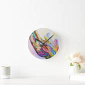 ASLイエス ラウンド壁時計 (ホーム)