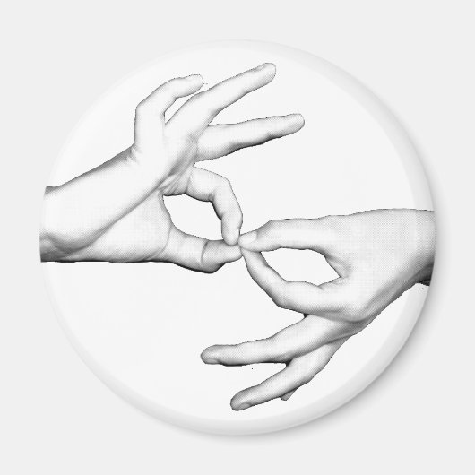 ASLインタプリタ マグネット (正面)