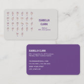 ASLインタプリタ 名刺 (正面/裏面)