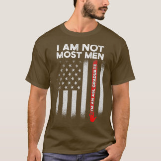 ASLクラスの手話ほとんどの男性のシニア卒業 Tシャツ