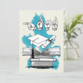 ASLグラード招待状とグラッドフィンガー話 招待状 (スタンド正面)