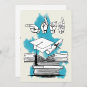 ASLグラード招待状とグラッドフィンガー話 招待状 (正面/裏面)