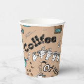 ASLコーヒー紙カップ 紙コップ (右)