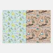 ASLコーヒー&ティーラッピングペーパー ラッピングペーパーシート (正面3)