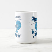 ASLサインとろう文化 - 本当の話 コーヒーマグカップ (中央)