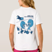 ASLサインとろう文化 - 本当の話 Tシャツ (裏面)