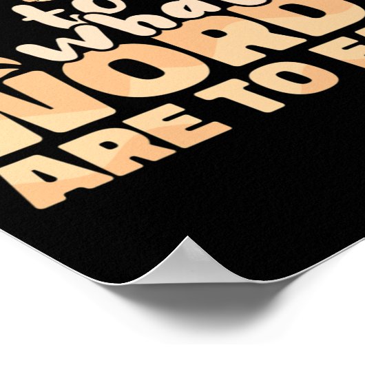 Aslシンボルや象徴は目に耳に何の単語がサインする ポスター (角)