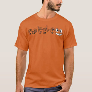 ASLスマイル Tシャツ