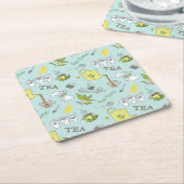 ASLティーコースター スクエアペーパーコースター (アングル)