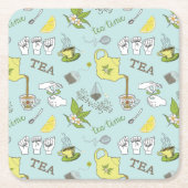 ASLティーコースター スクエアペーパーコースター (正面)