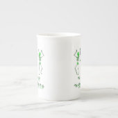 ASLハッピーハローウィンI – かわいいシ不気味ーズ ボーンチャイナマグカップ (正面)