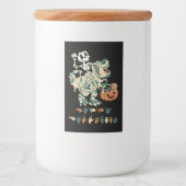 ASLハッピーハローウィンII – かわいいシーズン不気味 フードラベル (正面)