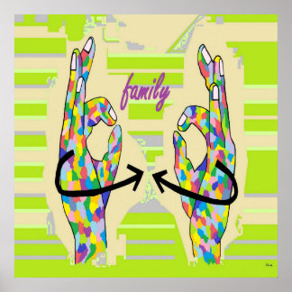 ASLファミリー ポスター