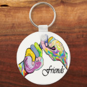 ASLフレンド キーホルダー (正面)
