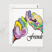 ASLフレンド ポストカード (正面/裏面)