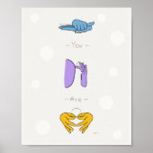 ASLムービー頭が切れる引用文 ポスター (正面)