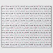 ASLメリークリスマスラッピング紙 ラッピングペーパー (フラット)