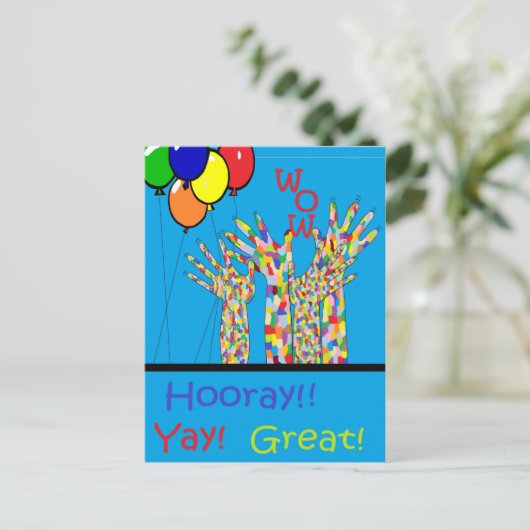 ASLヤイ ポストカード (スタンド正面)