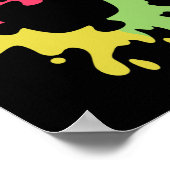 ASLラブサイン非言語自閉症支援認識度 ポスター (角)