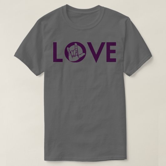 ASLラブ13 Tシャツ (デザイン正面)
