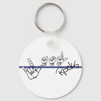 ASLロックキーチェーン キーホルダー