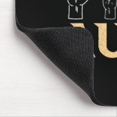 ASL叔母アメリカ手話通訳者ろうA マウスパッド (コーナー)