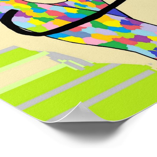 ASL家族と友人のポスター ポスター (角)