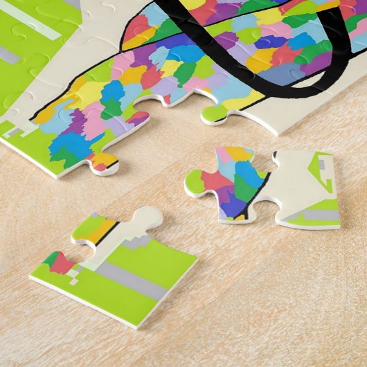 ASL家族 ジグソーパズル (側面)