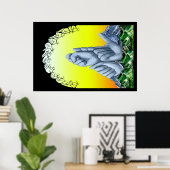 ASL岩石 ポスター (ホームオフィス)