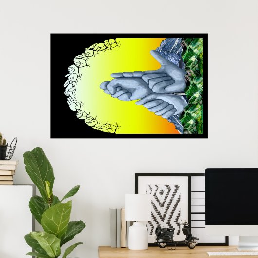 ASL岩石 ポスター (ホームオフィス)