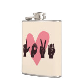 ASL愛IV – バレンタインデー フラスク (左)