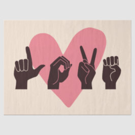 ASL愛IV – バレンタインデー 薄葉紙