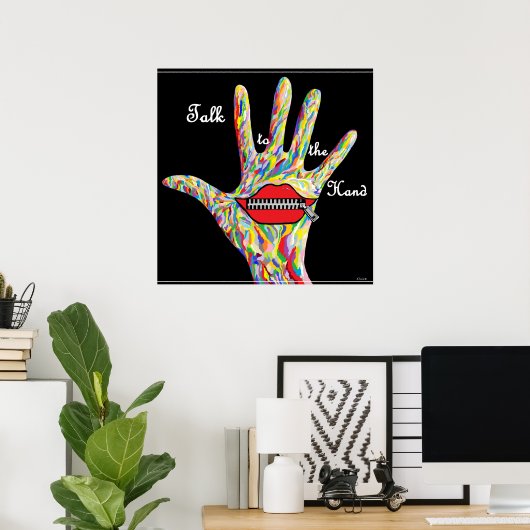 ASL手に話せ！ ポスター (ホームオフィス)