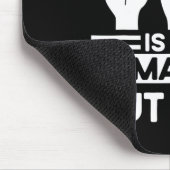 ASL手話ASLは魔法のように耳が聞こ実在えない マウスパッド (コーナー)