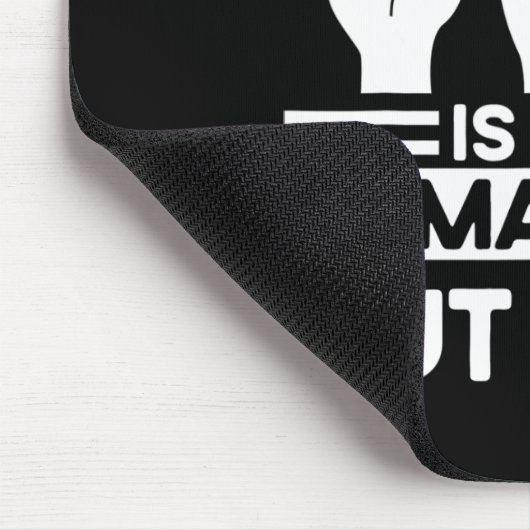 ASL手話ASLは魔法のように耳が聞こ実在えない マウスパッド (コーナー)