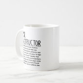 ASL講師 コーヒーマグカップ (正面左)