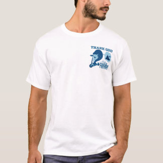 ASL金曜日デザイン - 神よ、今日はやっと金曜日! Tシャツ