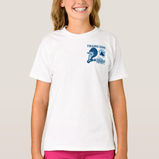ASL金曜日デザイン - 神様ありがとう、やっと金曜日! Tシャツ