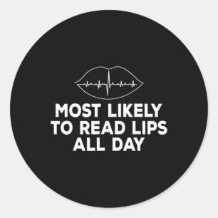 ASL難聴読の可能性が最も高い ラウンドシール