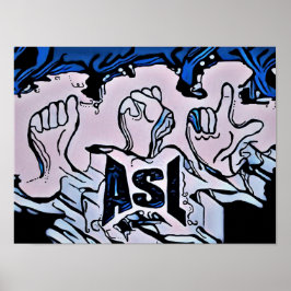 ASL ポスター
