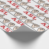 ASL ラッピングペーパー (角)