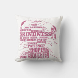 ASL – 内部美しい – ろう文化"Vee Vee"デザイン クッション