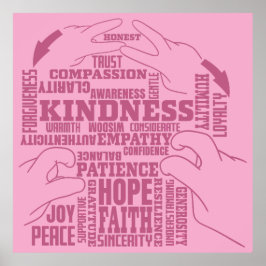 ASL – 内部美しい – ろう文化"Vee Vee"デザイン ポスター