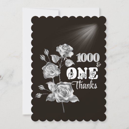 ASL「千の感謝」感謝カード (正面)