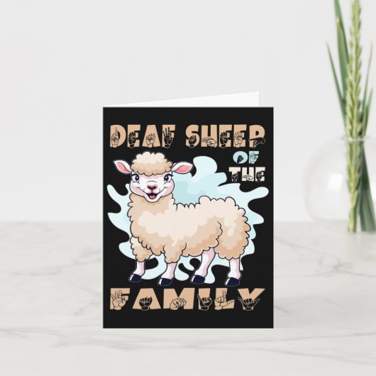 ASL 手のジェスチャー 手のサイン 言語 聴覚障害 A カード (正面)