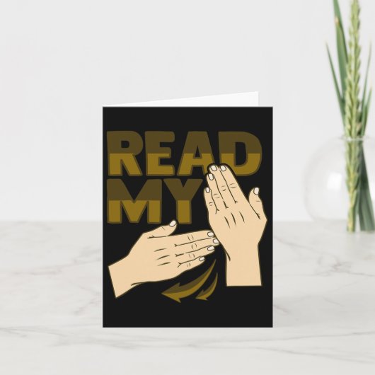 ASL 手のジェスチャー 聴覚障害者 聴力損失の意識向上 12 カード (正面)