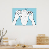 ASL 教え ポスター (キッチン)