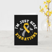 ASL 聴覚障害者意識向上のためだけに来ました カード (黄色い花)