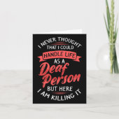 ASL 聴覚障害者教育 手話 カード (正面)