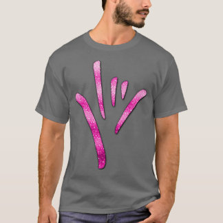ASL American Sign Language私はあなたを愛している5 Tシャツ